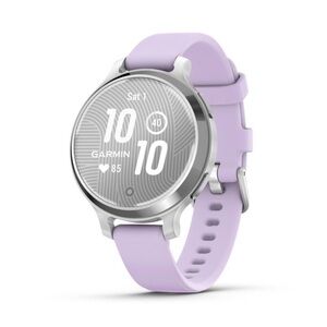 garmin Lily 2 lavender lilac silver smartwatch small fitness running new